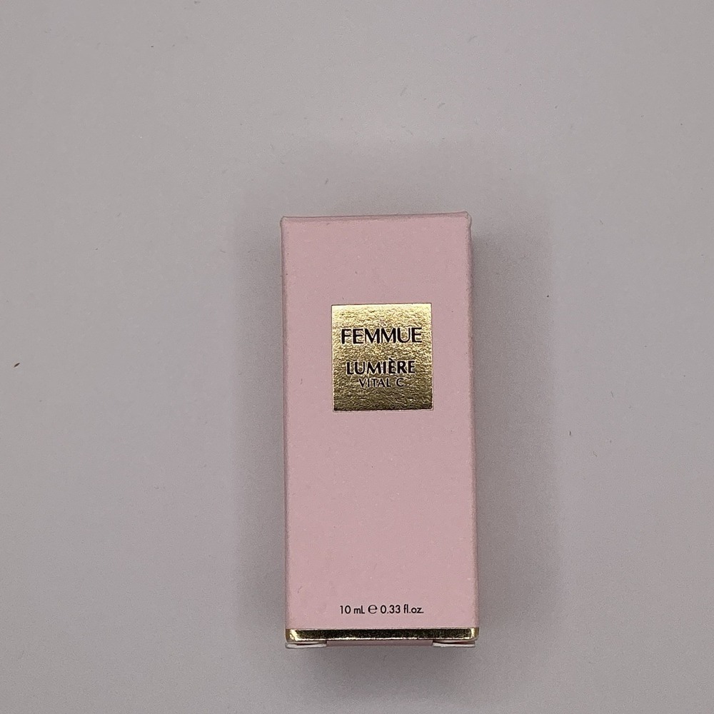 FEMMUE Lumiere Vital C Face Serum Brightening .33oz/10mL EXP 6/26 Travel Size